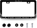 Y'all Need Jesus License Plate Frame Christian License Plate Frames Jesus Auto by RNKATIH