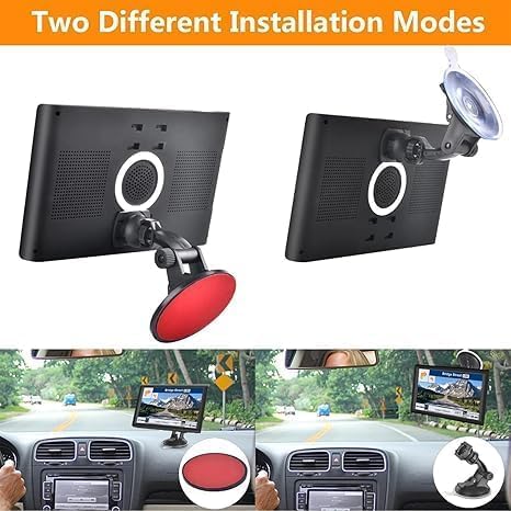 GPS Navigator for Car, Latest 2025 Map 9 inch Touch Screen Car GPS 256-16GB - Image 4