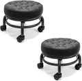A&A Rolling/Scoot Stool | Comfortable | Heavy-Duty/Sturdy | 360 Degree Rotating by AAMedicalSuppliesAcubest