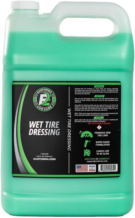 ExoForma Wet Tire Dressing Spray by ExoForma