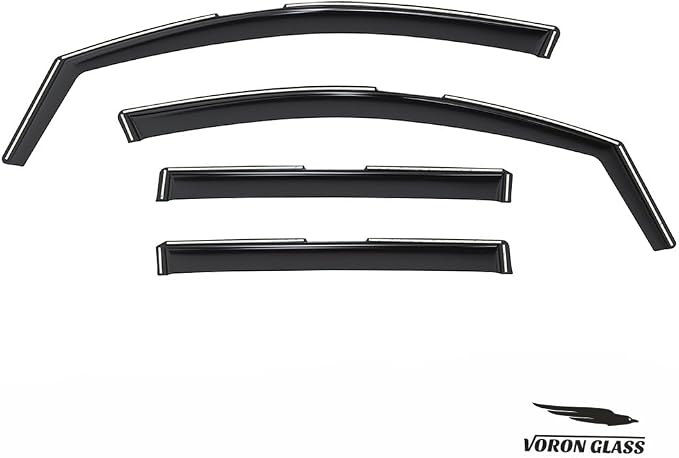 Voron Glass in-Channel Extra Durable Rain Guards - Image 7