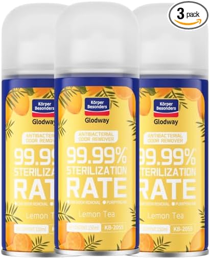 Glodway Whole Car Air Refresher Spray, Odor Eliminator Eliminates Strong by K%C3%96RPERBESONDERSGLODWAY
