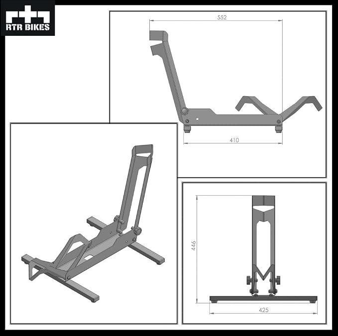 Brutus Professional standing Bike Stand - Image 7