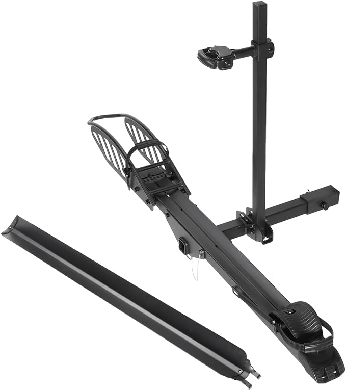 Sole R 1-Bike Rack, Hitch-Mount Platform E-Bike Rack by HITCHBIKERACK
