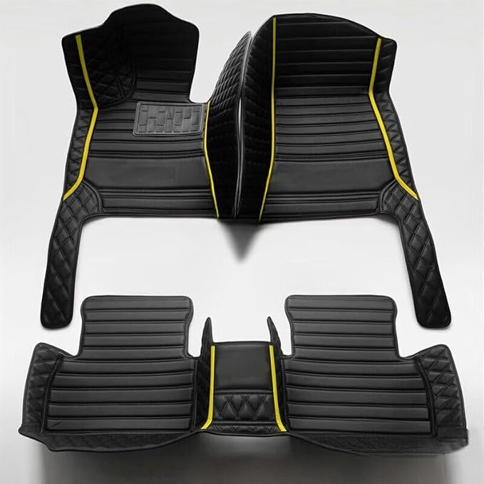Custom Artificial Leather Waterproof All-Weather Car Floor Mats Fit by SLFCWA