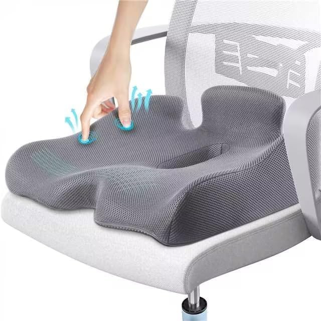 Benazcap Memory Seat Cushion for Office Chair Sciatica & Back Pain Relief - Image 2