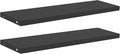 DWVO 2-Pack Metal Storage Shed Shelves, Compatible by DWVO