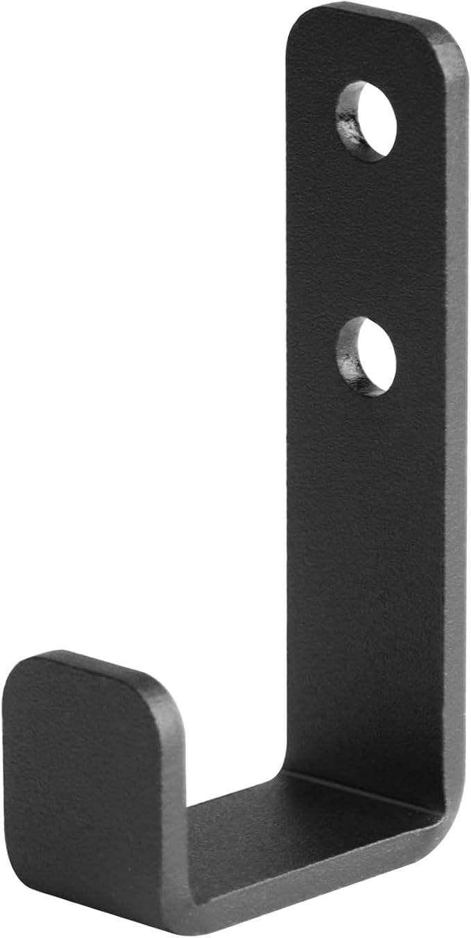 10 Pack 2-3/4" Mini Black Steel Utility J Hook, Wall Mount Garage Storage - Image 3