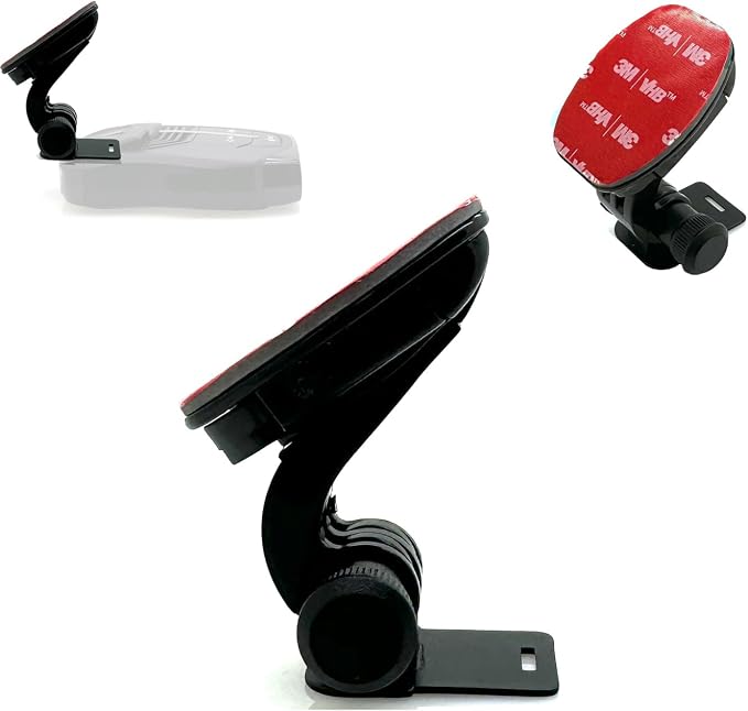 Radar Detector Easy Connect 3M Windshield Adhesive Mount by LycoGear