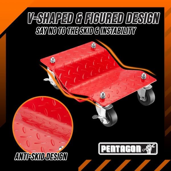 Car Wheel Dolly Set of 4 - Image 5