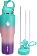SENDESTAR 32oz Water Bottle Wide Mouth Stainless Steel Vacuum Insulated Double by Sendestar