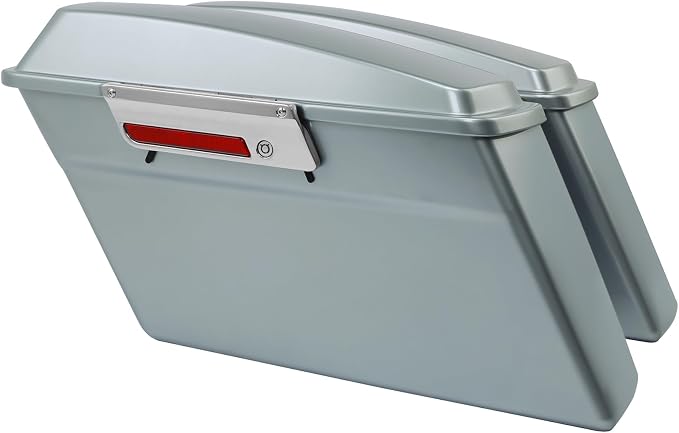 Green-L Silver Hard Saddlebags Fit - Image 2