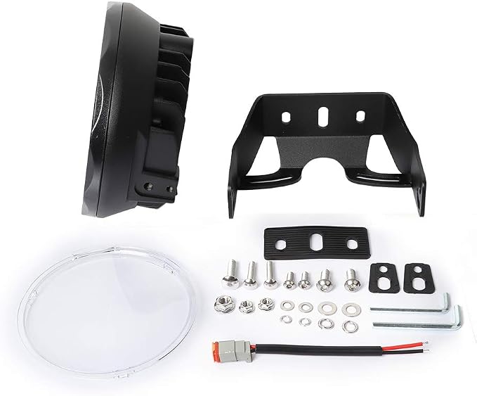 EXZEIT 7 Inch 256W Driving Lights 20480 Lumens Fog Lights Offroad Light Driving - Image 4