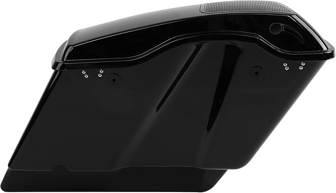 XFMT Motorcycle 5" Stretched Hard Saddlebags W/ 6 x 9 Inches Speaker Lids - Image 8
