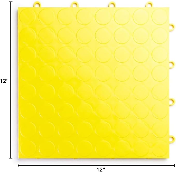 RaceDeck CircleTrac, Durable Interlocking Modular Garage Flooring Tile - Image 4