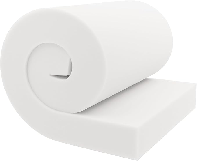 GoTo Foam 6" Height x 24" Width x 72" Length 36ILD Upholstery Cushion Made in by GoToFoam
