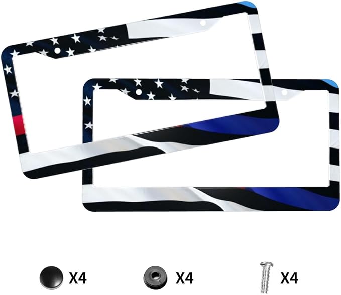 American Flag License Plate Frame American Flag License Plate Holder American - Image 2