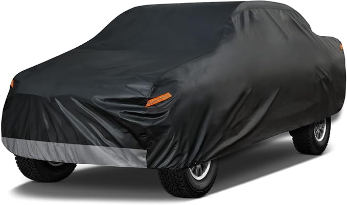 Kayme 7 Layers Truck Cover Waterproof All Weather, Heavy Duty Outdoor Pickup by kayme
