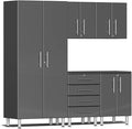 Ulti-MATE UG22050G 5-Piece Garage Cabinet Kit in Graphite Grey Metallic by Unknown