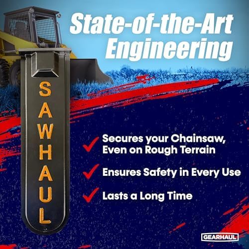 SawHaul Universal Tractor Chainsaw Holder - Image 4