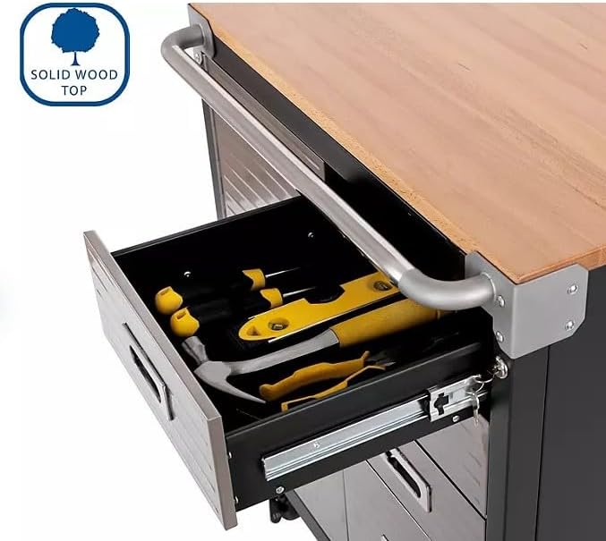 Heavy Duty Rolling Storage Cabinet - Image 7