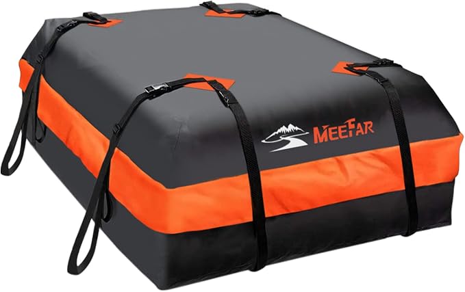 MeeFar Car Roof Bag XBEEK Rooftop top Cargo Carrier Bag Waterproof 15 Cubic feet by MeeFar