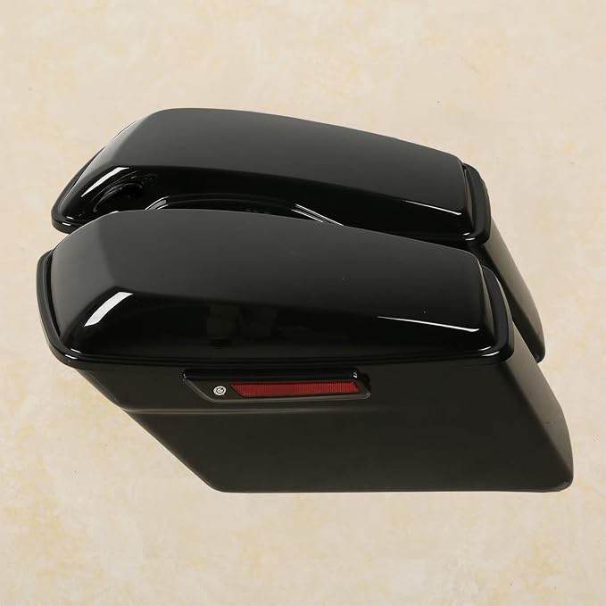 Green-L Vivid Black Hard Saddlebags - Image 5
