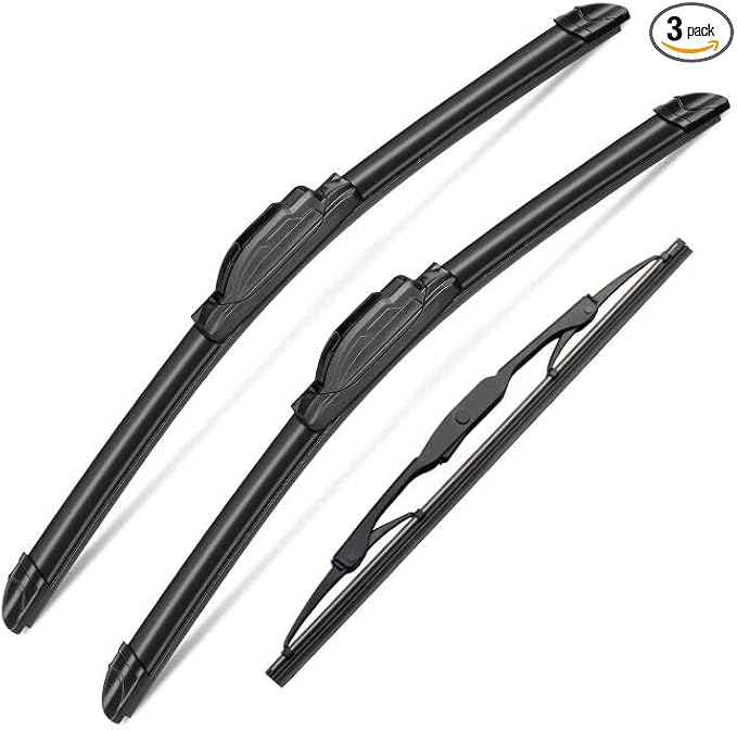 3Pcs Windshield Wiper Blades for Kia Sportage 2005 2006 2007 2008 2009 2010 by SCTIOANSNOemWiperBlades