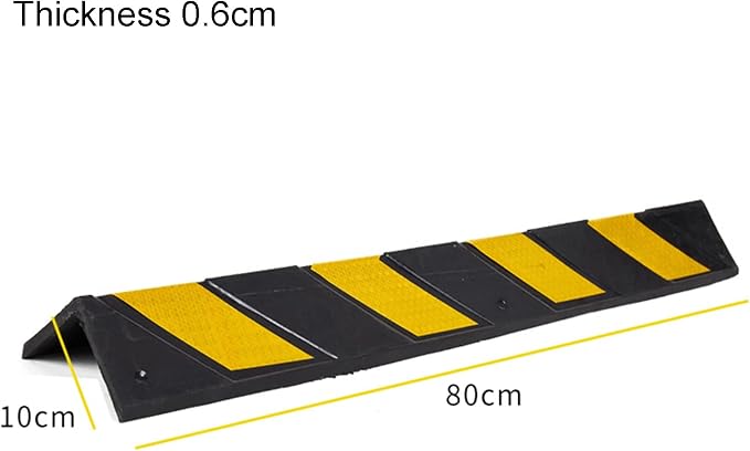 XPLKQXE Reflective Rubber Wall Corner Guard, Rubber Wall Protector Corner - Image 7