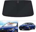 KUST Windshield Sun Shade for 2021-2024 2025 2026 Hyundai Elantra Accessories by KUST
