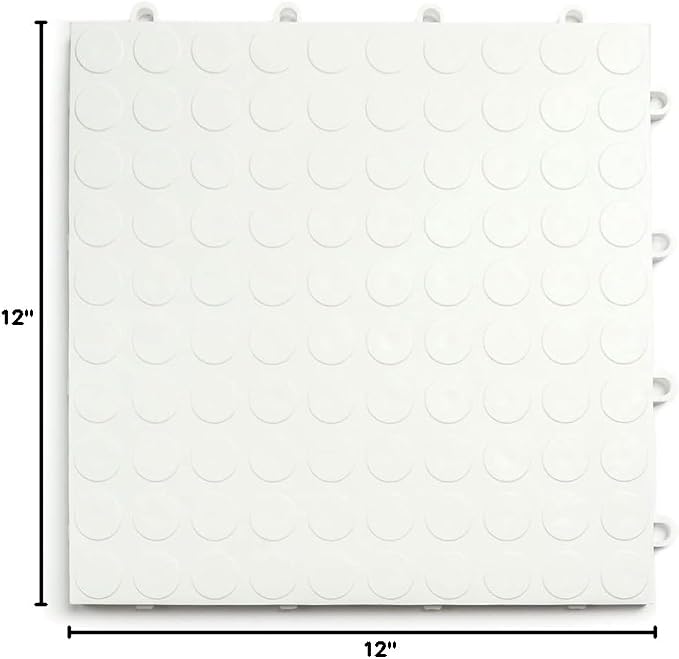 Big Floors GarageDeck Coin Pattern, Durable Copolymer Interlocking Modular - Image 8