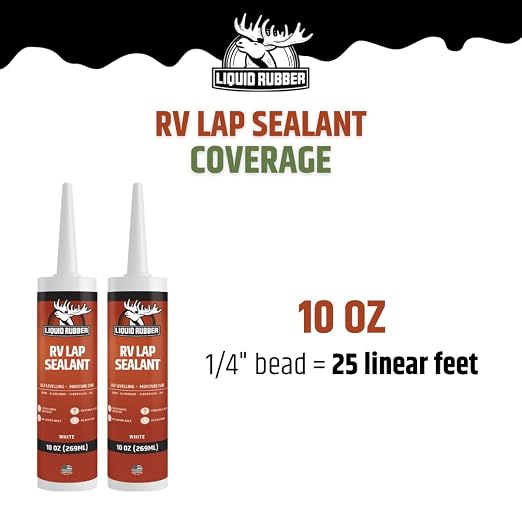 Liquid Rubber RV Lap Sealant, 1 Pack - Image 6