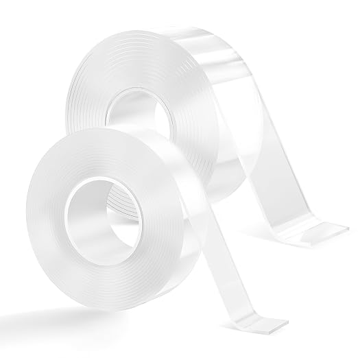 2 Rolls Double Sided Tape Heavy Duty Adhesive Tape Mounting Tape, Wall Sticky by Fengnuo