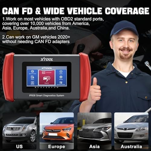 XTOOL IP608 Full System OBD2 Scanner Diagnostic Tool, Code Reader - Image 7