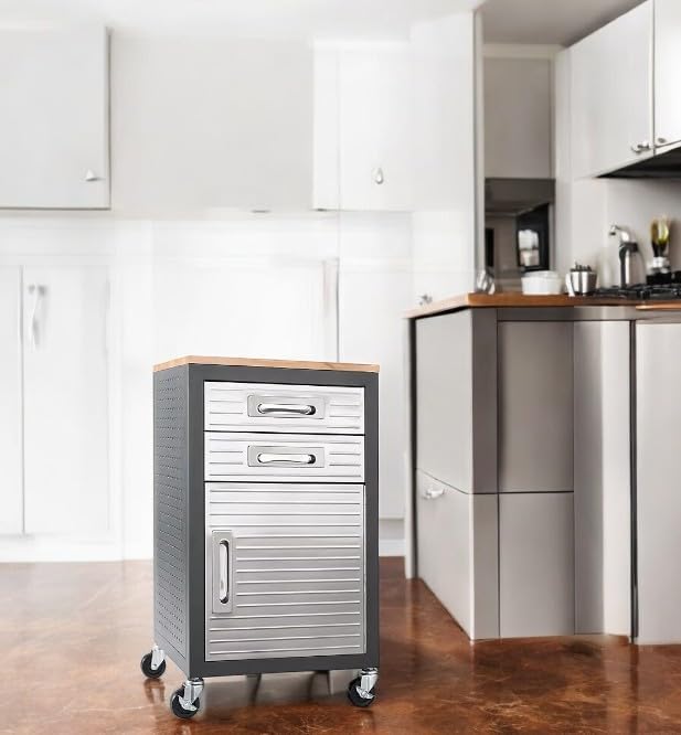 Heavy Duty Rolling Storage Cabinet - Image 2