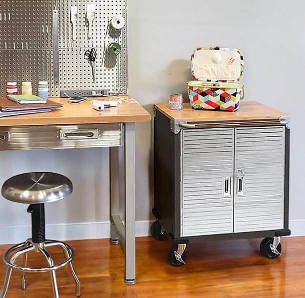 Heavy Duty Rolling Storage Cabinet - Image 2