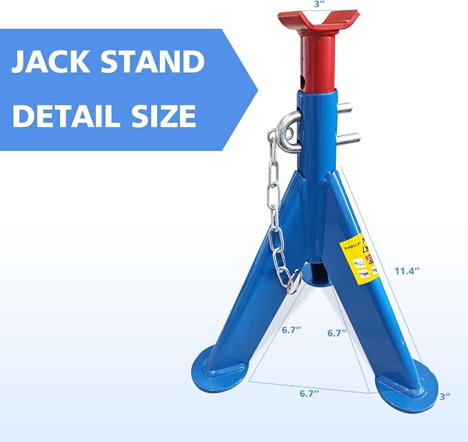 Jack Stands 6 Ton Lifting Car Stand - Image 5