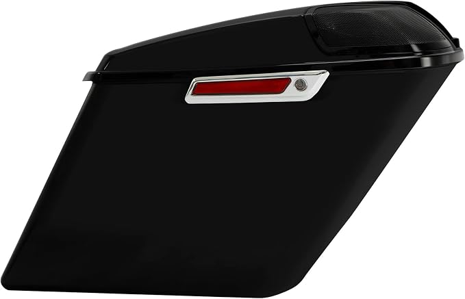 XFMT 5 Inch Stretched Extended Saddlebags W/5"x7" Speaker Grill - Image 9
