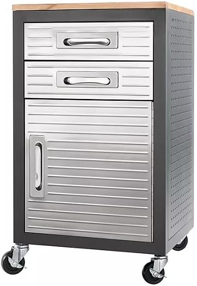 Heavy Duty Rolling Storage Cabinet by Unknown