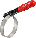 Standard Oil Filter Wrench, Oil Filter Wrench Tool Fits Filter from 3-1/4" to by CAROTUPY