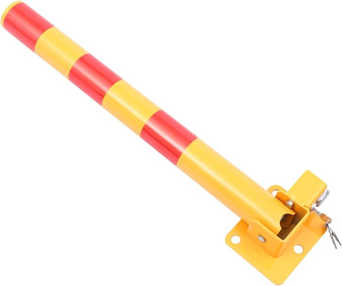 Parking Post and Base With Lock, Parking Barrier Post Parking Blocker Driveway - Image 6