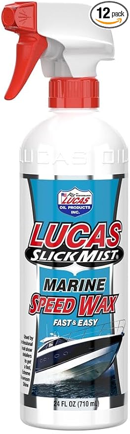 Lucas Oil 10980 Slick Mist Marine Speed Wax by LucasOil