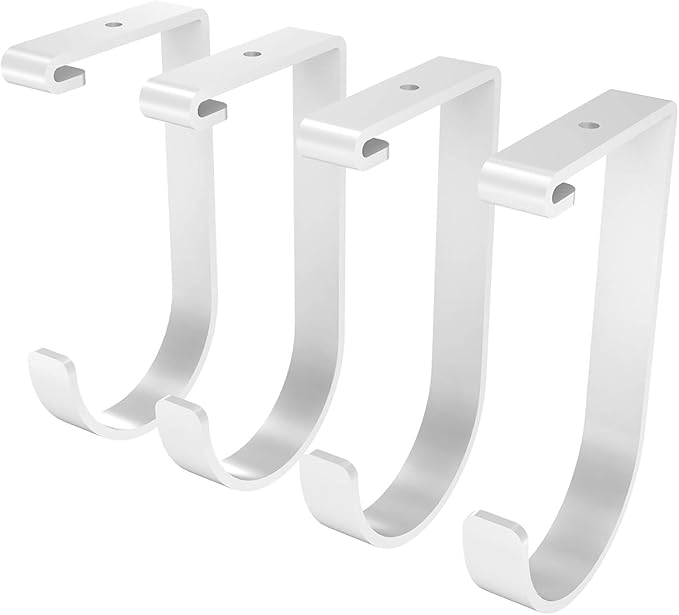 FLEXIMOUNTS 4 Pack Add On Storage Flat Hook Accessory - Image 2