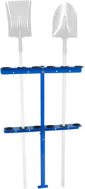 Vertical Hand Rack for Enclosed Landscaping Truck Trailer Garage or Shed Walls by PRINIC