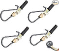 Mytee Products 4 Pack 15" Heavy-Duty Oil Filter Chain Wrench by MyteeProducts