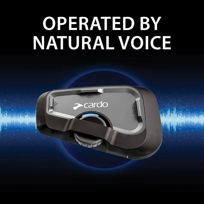 Cardo Systems FREECOM 4X Motorcycle 4-Way Helmet Bluetooth Communication System - Image 4