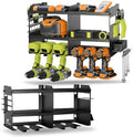 GRG Tools Heavy-Duty Power Tool Organizer – Wall Mounted Drill Rack by Unknown