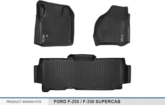 MAXLINER Custom Fit Floor Mats 2 Row Liner Set Compatible - Image 5