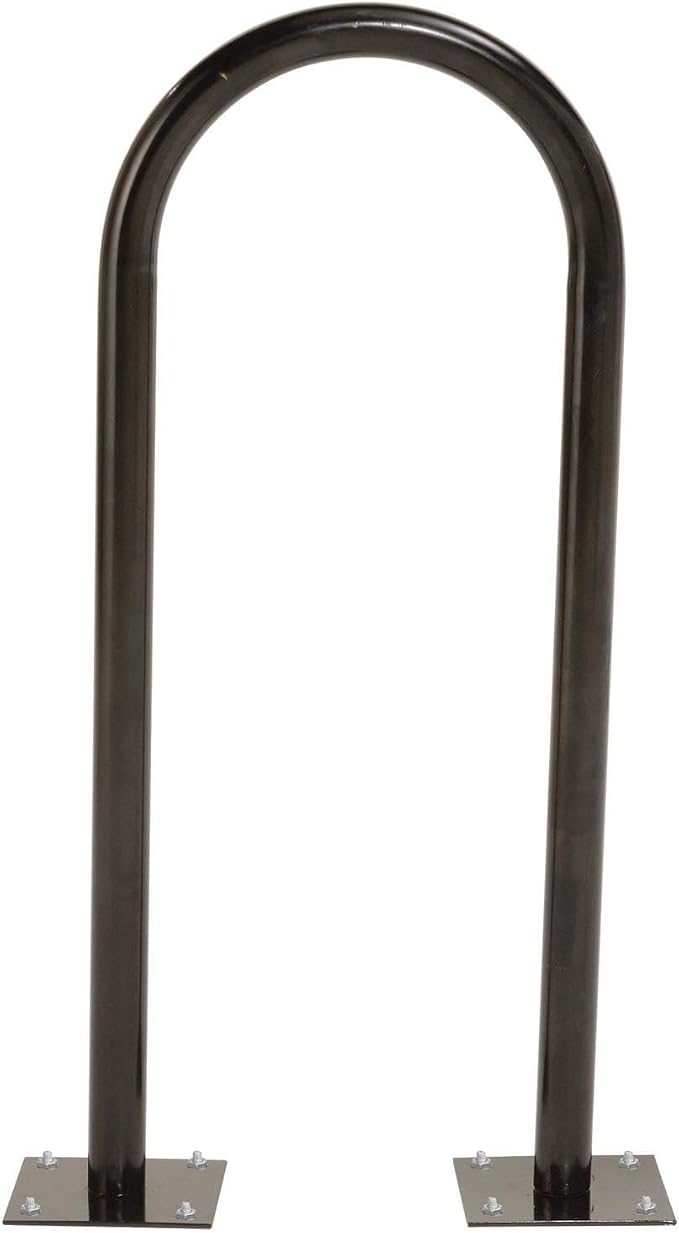 Global Industrial U-Rack Bike Rack, Flange Mount, 2-Bike Capacity, Steel - Image 5
