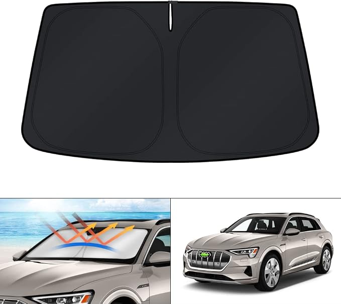 KUST Windshield Sun Shade for Audi Q8 E-Tron Accessories 2019-2024 2025 E Tron by KUST